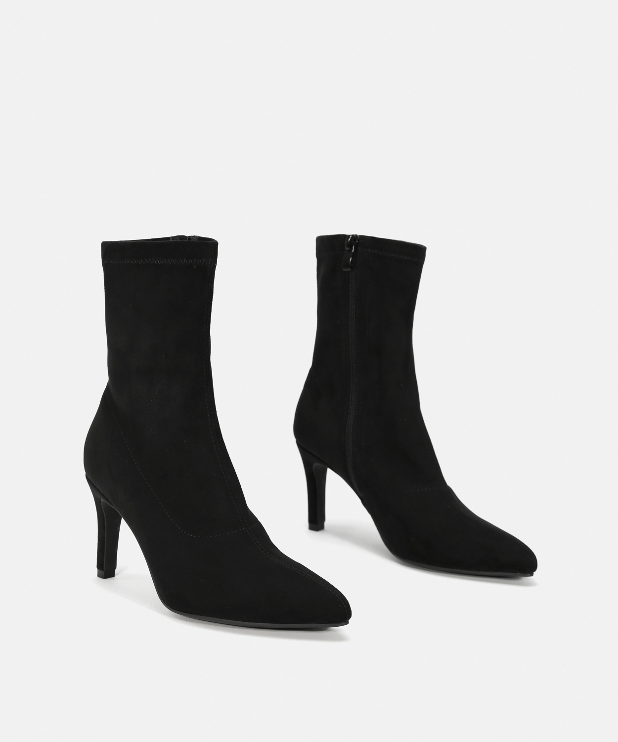 Botins tipo meia salto fino image number null